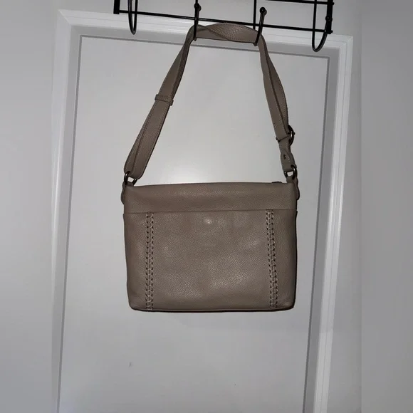 The Sak Taupe Crossbody Purse - Picture 1 of 6